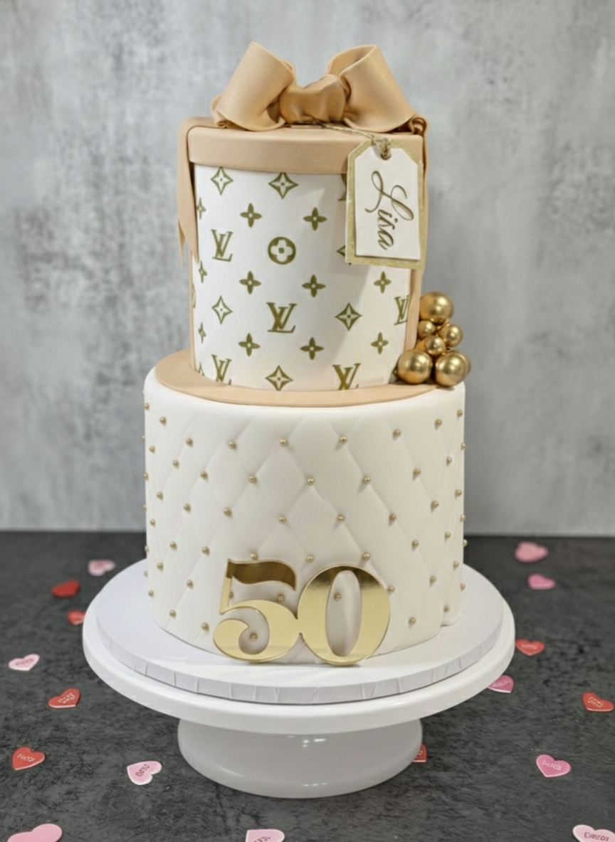 Custom Tiered Cake