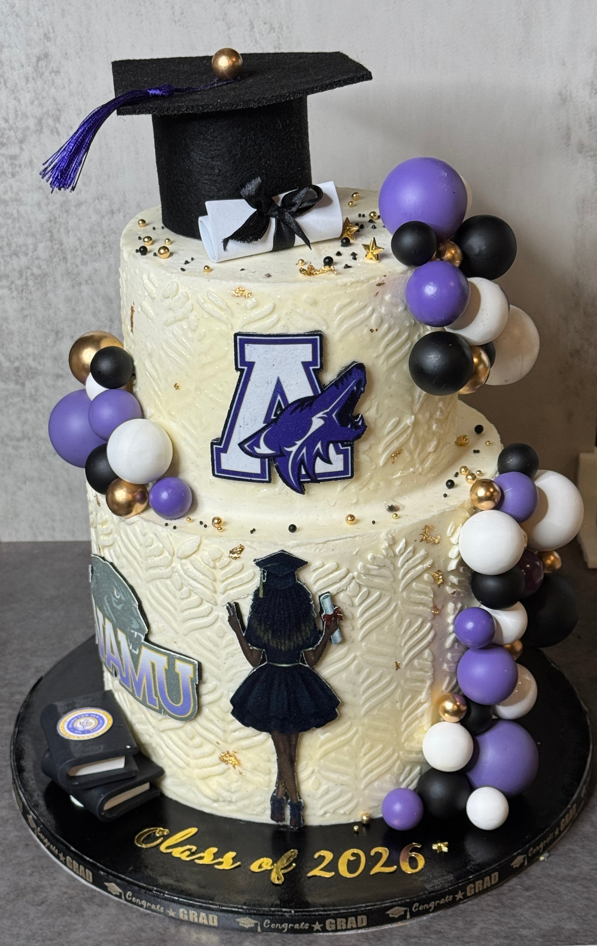 Custom Tiered Cake