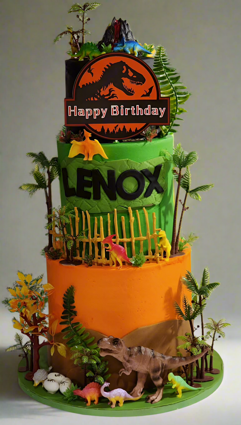 Custom Tiered Cake