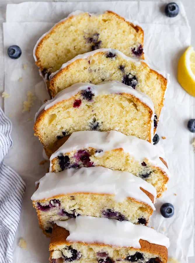 Lemon Blueberry Pound Cake