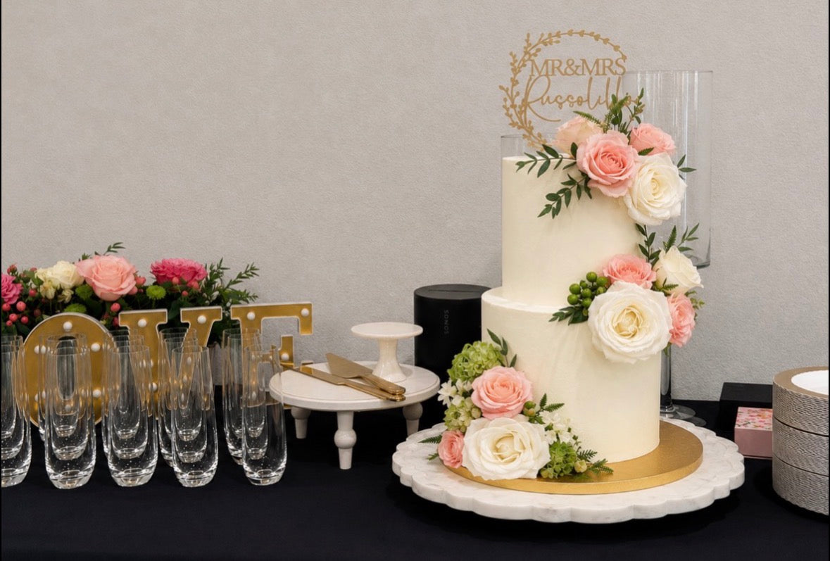 Custom Tiered Cake