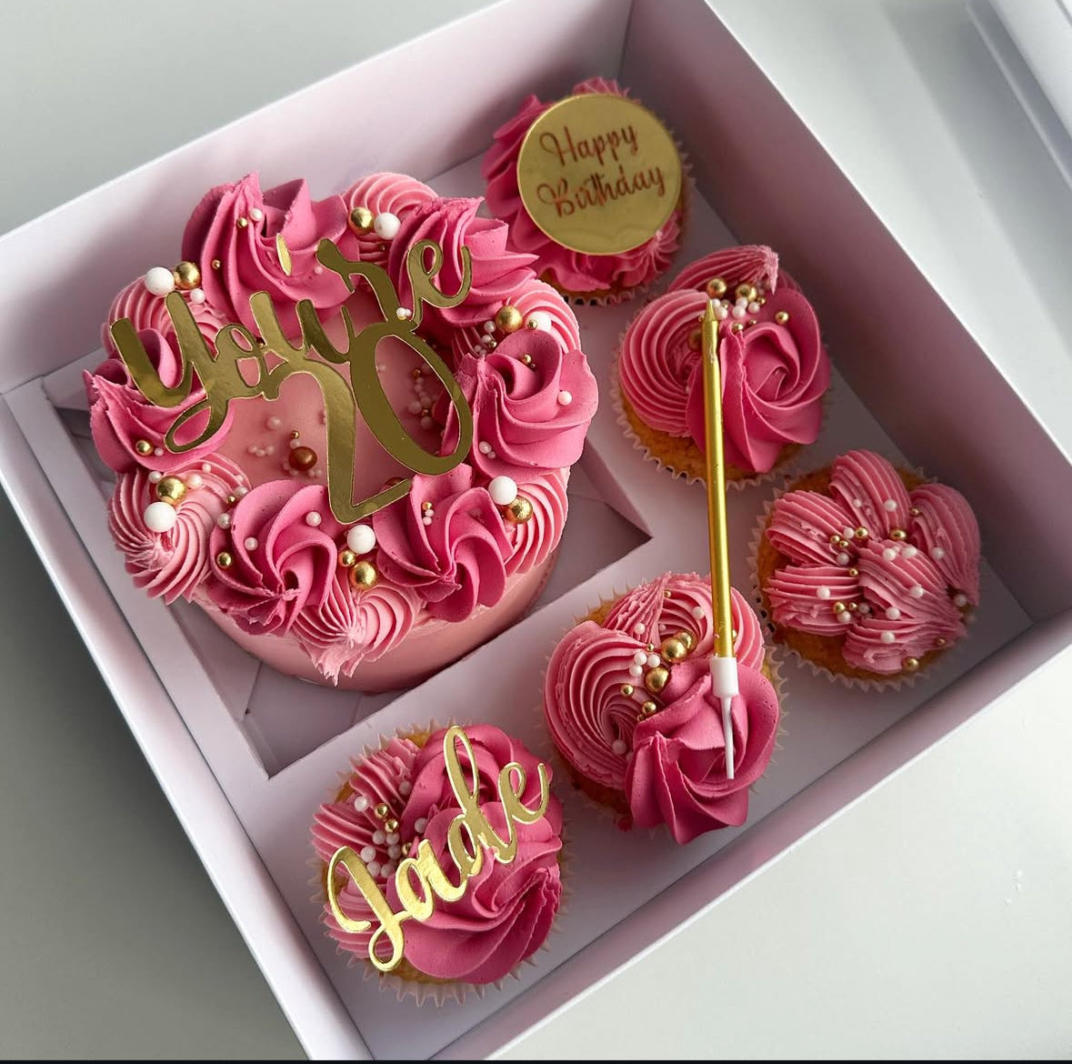 Custom Bento Box Cake Set
