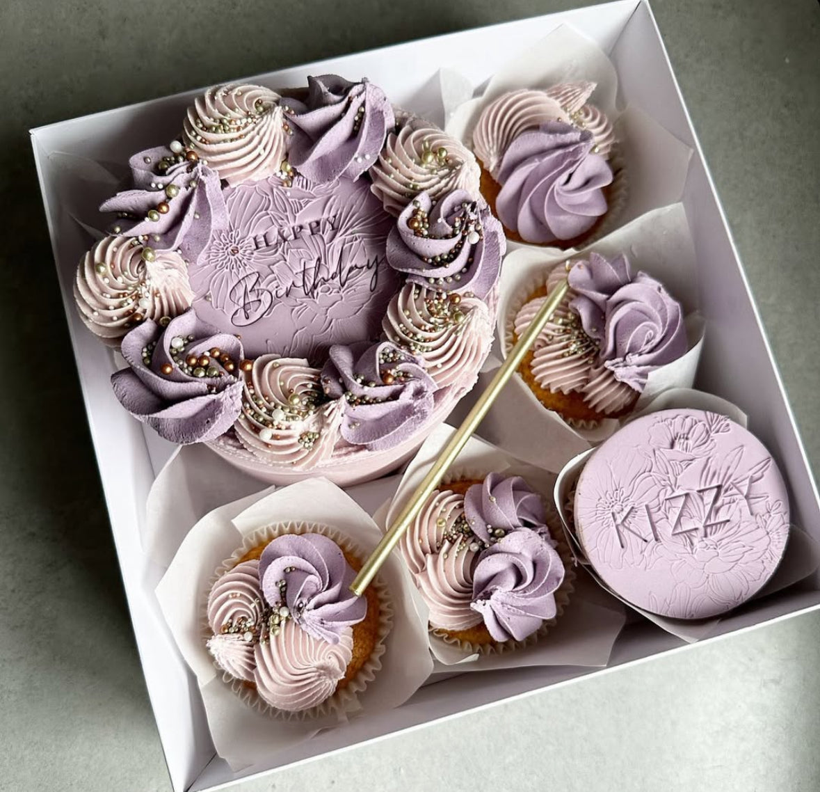Custom Bento Box Cake Set