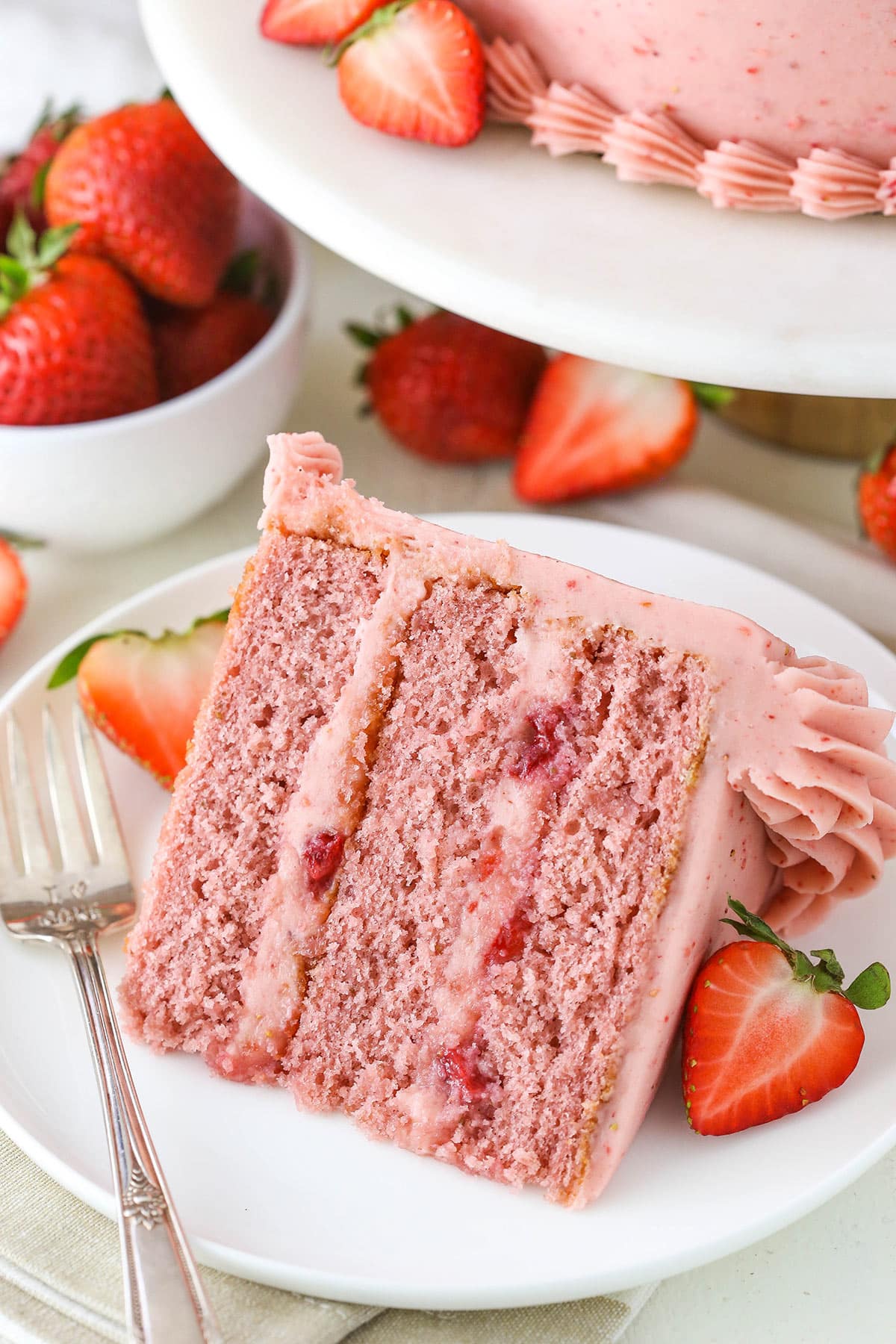 Classic Strawberry Cake